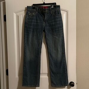 Men’s Rock & Roll  denim double barrel Straight Fit - Dark Blue Wash